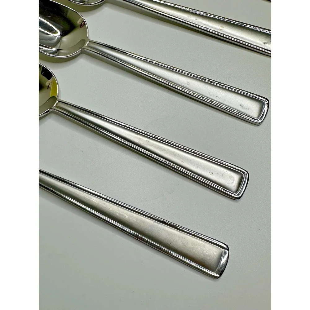 Pfaltzgraff Chalfonte 18/8 stainless flatware Teaspoon Set of 5